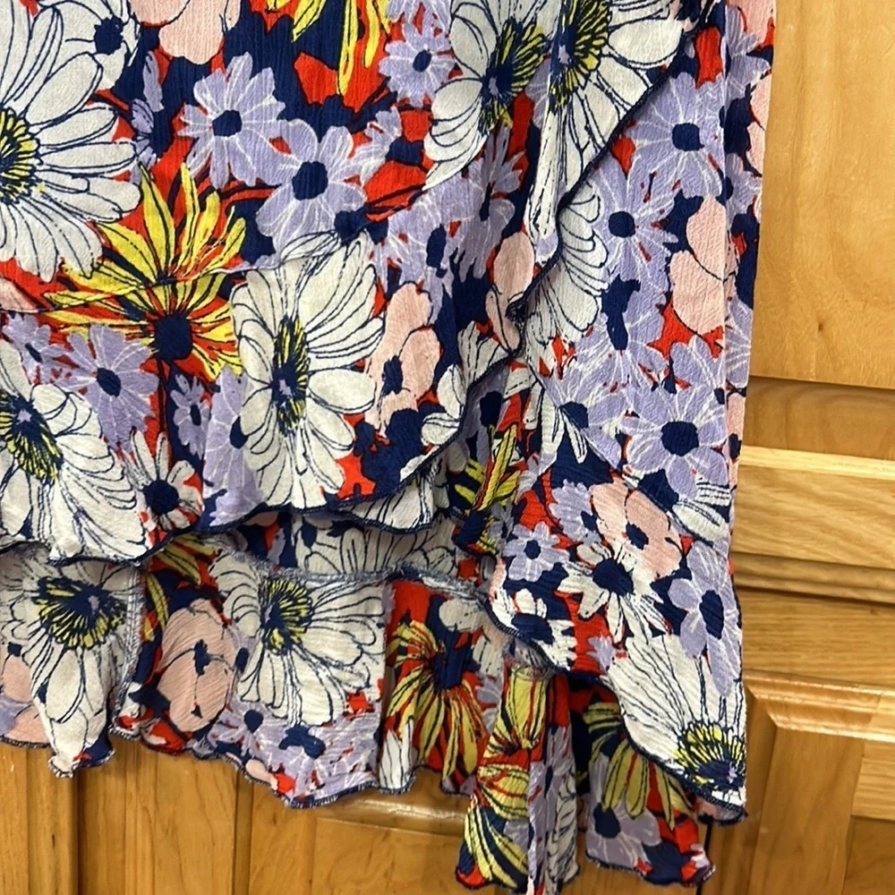 Maeve Floral Wrap Skirt